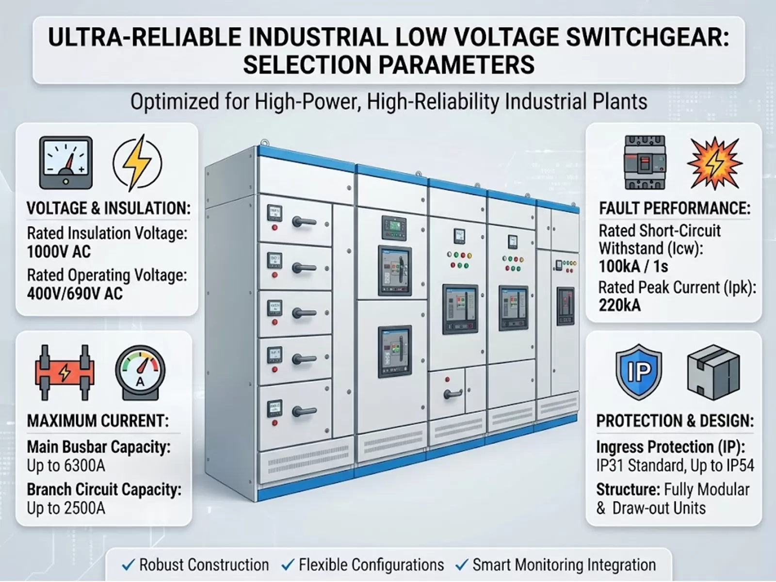 How to Choose Low Voltage Switchgear for Industrial Plants